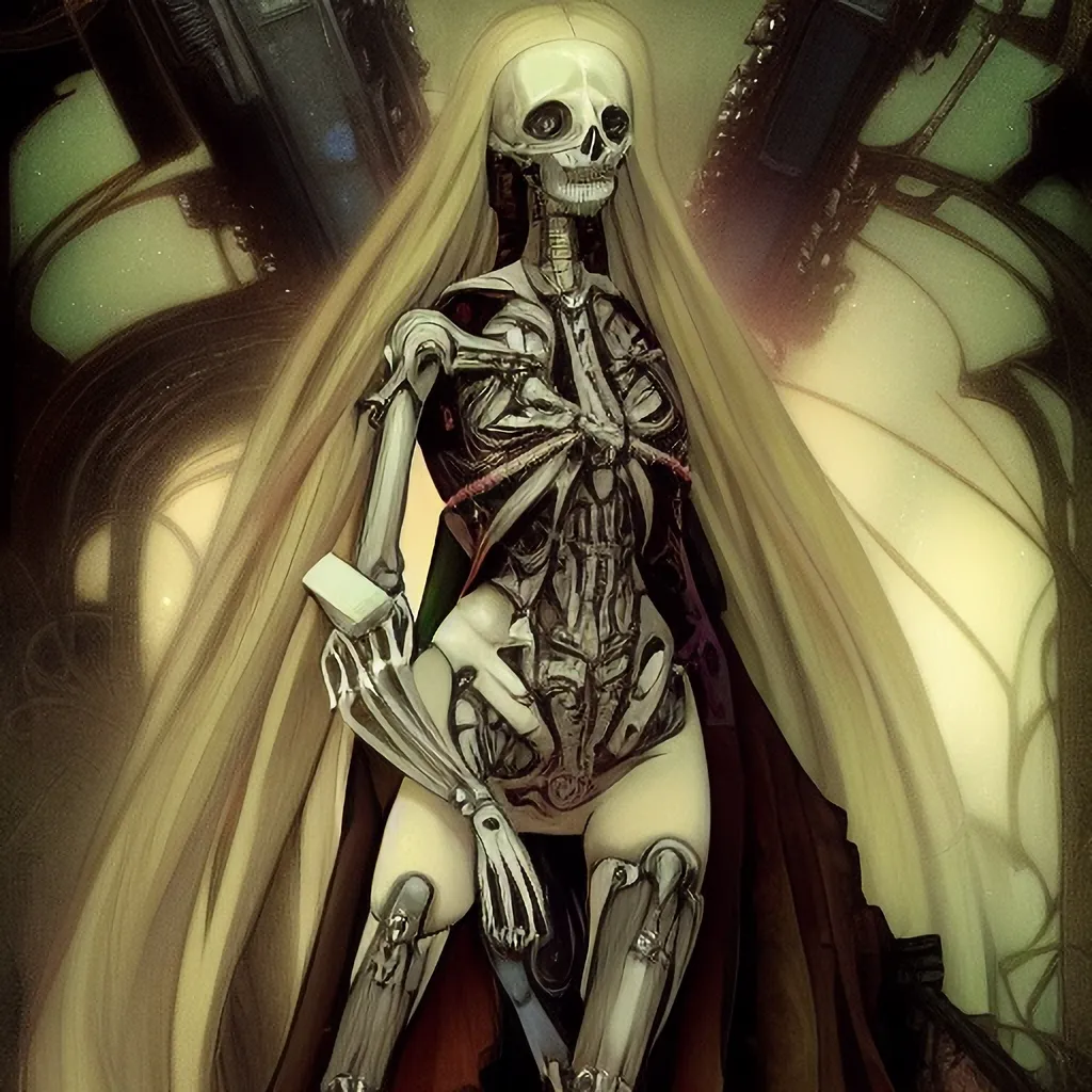 A skeletonized Z̚omani.